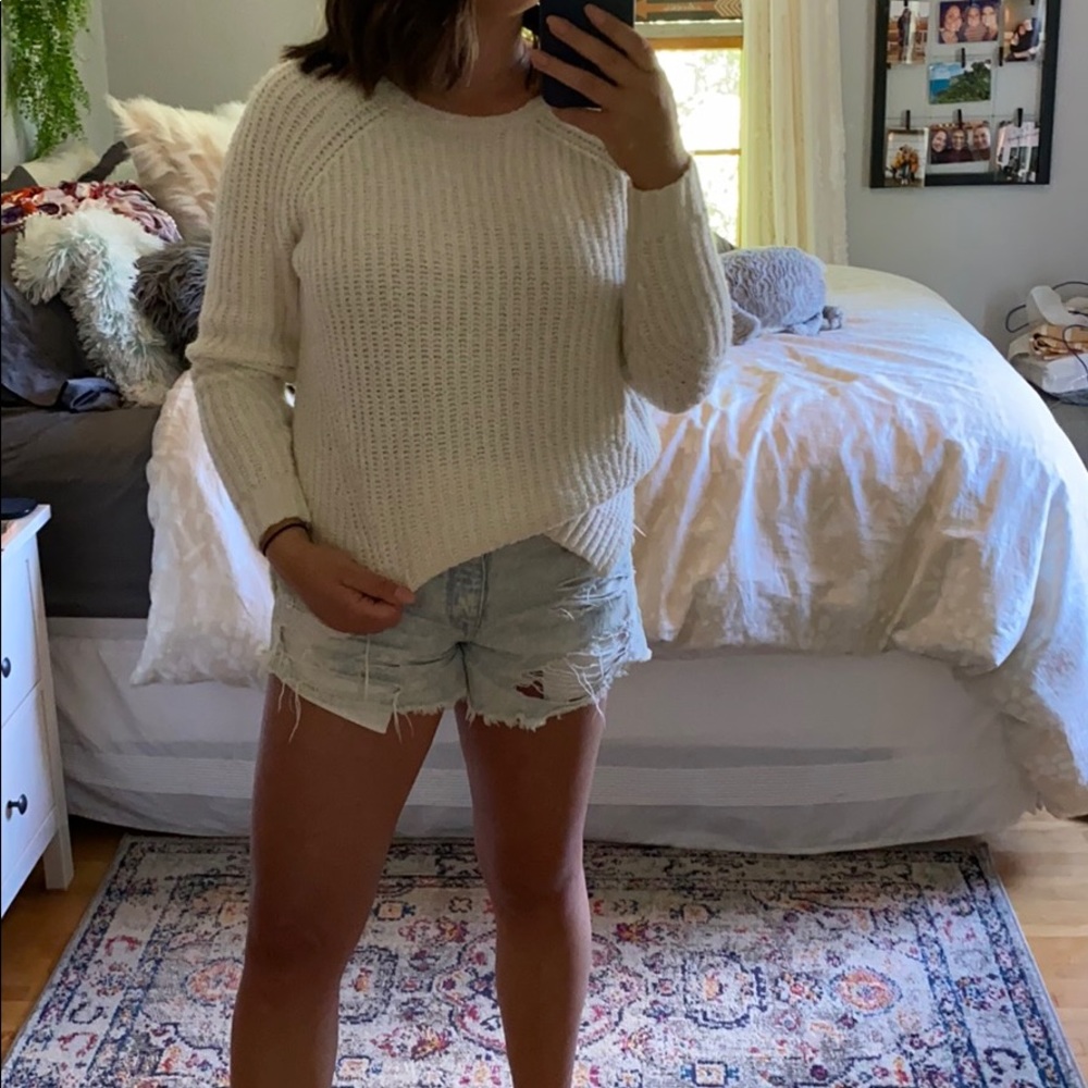 White sweater